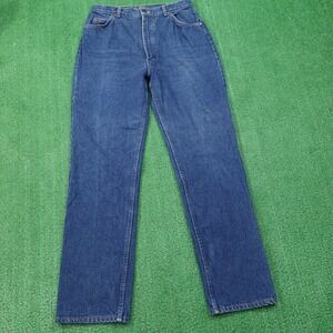 VINTAGE LEE USA MADE DENIM MEDIUM WASH BLUE JEANS WOMENS SIZE 16 MED (30X31)